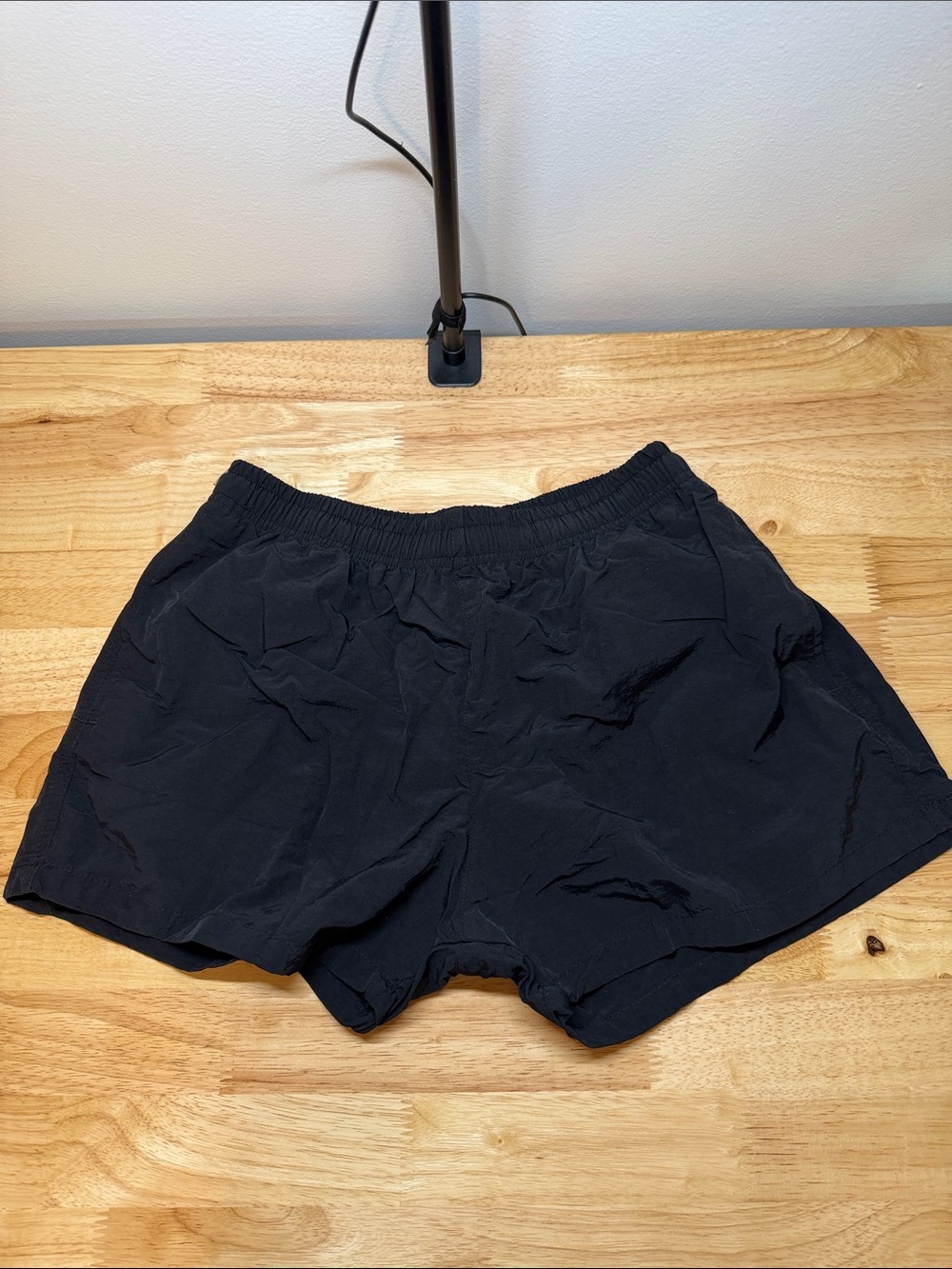 Lightweight Black Men’s Swim Trunks NWOT